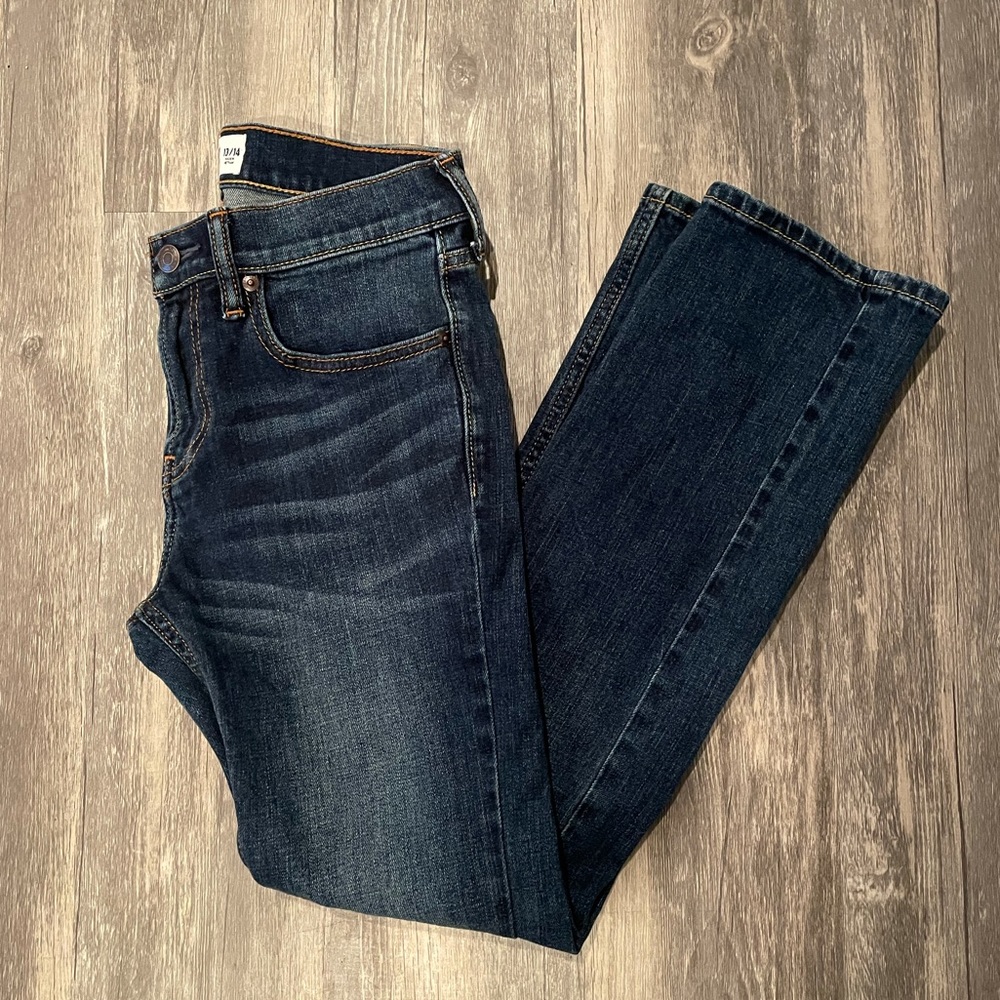 abercrombie kids blue jeans size 13/14